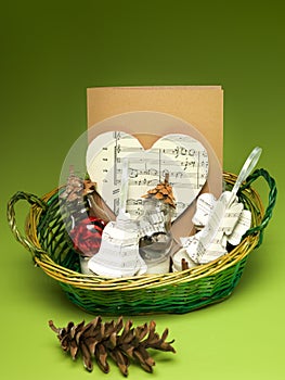 Christmas gift basket