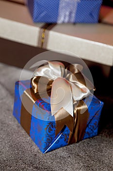 Christmas gift boxes for celebration