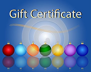 Christmas Gift Certificate