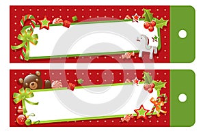 Christmas gift tag