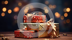 Christmas Gift Wrappings Wallpapers