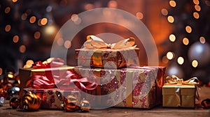 Christmas Gift Wrappings Wallpapers