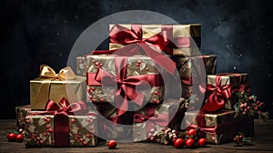 Christmas Gift Wrappings Wallpapers