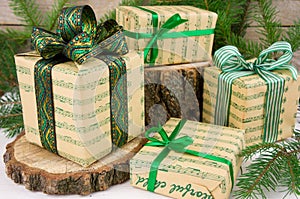 Christmas gifts green style