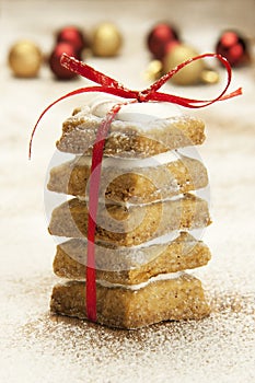 Christmas ginger cookies photo