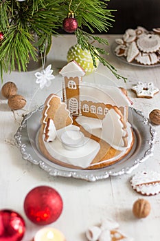 Christmas Gingerbread Candle Holder