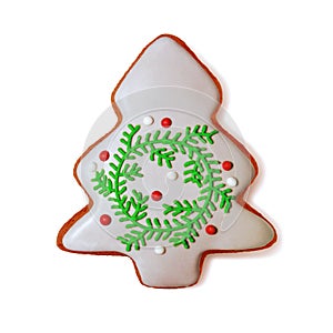 Christmas gingerbread cookie