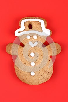 Christmas gingerbread cookie