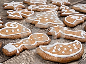 Christmas gingerbread cookies