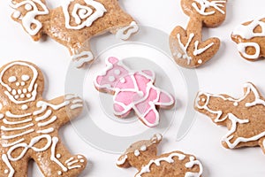 Christmas gingerbread cookies - detail