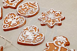 Christmas gingerbread handmade
