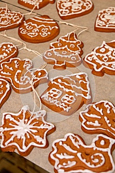 Christmas gingerbread handmade