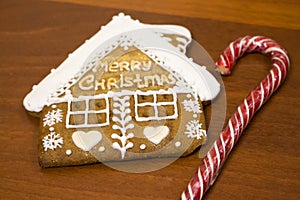 Christmas gingerbread house