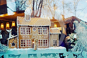 Christmas gingerbread house