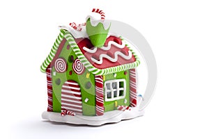 Christmas gingerbread house decoration