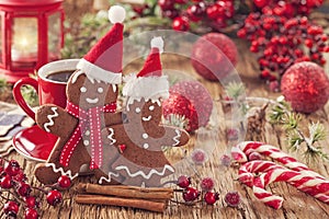 Christmas gingerbread man