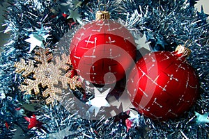 Christmas glass sphere
