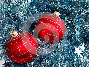 Christmas glass sphere