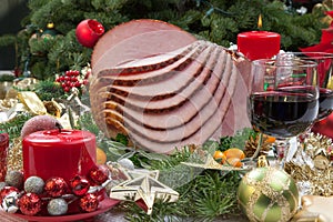 Christmas Glazed Ham