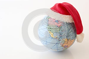 Christmas Globe - North and South Americas