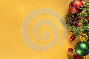 Christmas golden background