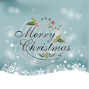 Christmas greeting card