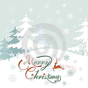 Christmas greeting card