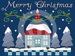 Christmas greeting card