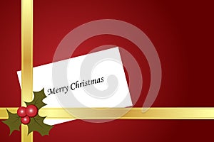 Christmas greeting card