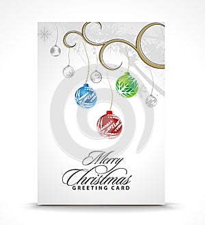 Christmas greeting card