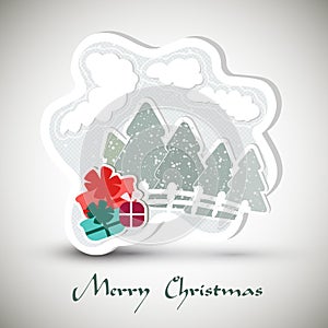 Christmas greeting card