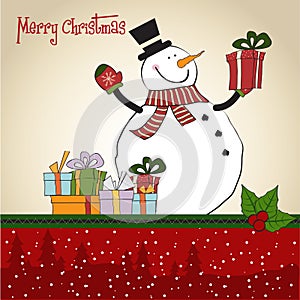 Christmas greeting card