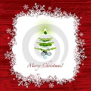 Christmas greeting card