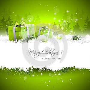 Christmas greeting card