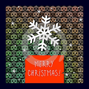 Christmas greeting card