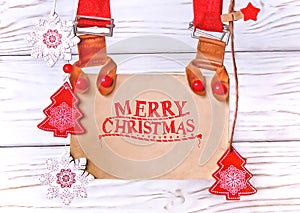 The Christmas greeting card hollyday mood background
