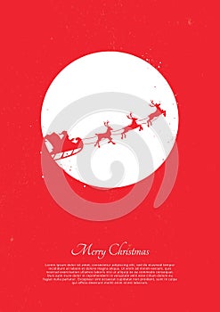 christmas greeting design. Vector illustration decorative design