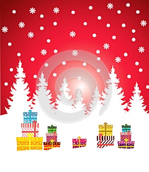 Christmas Greetings - Vector