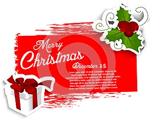 Christmas grunge background