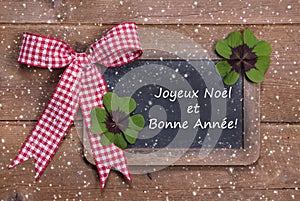 Christmas and happy new year in french words