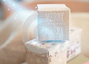 Christmas and happy new year home decor