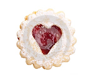 Christmas cookie isolated on white background