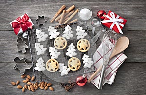 Christmas Holiday Cookies Baking