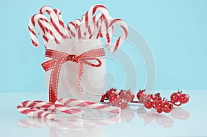 Christmas holiday dessert party candy canes