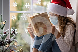 Christmas holiday during pandemic coronavirus COVID 19 concept