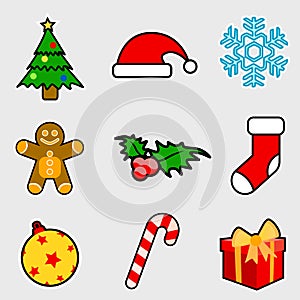 Christmas icons