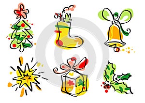 Christmas icons