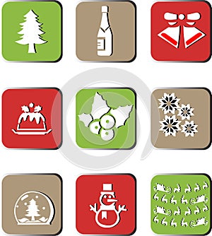 Christmas icons