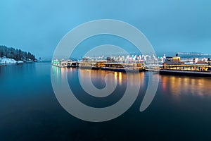 Christmas Illumination and Boats