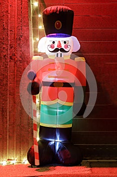 Christmas Inflatable Toy Soldier Holiday Nutcracker